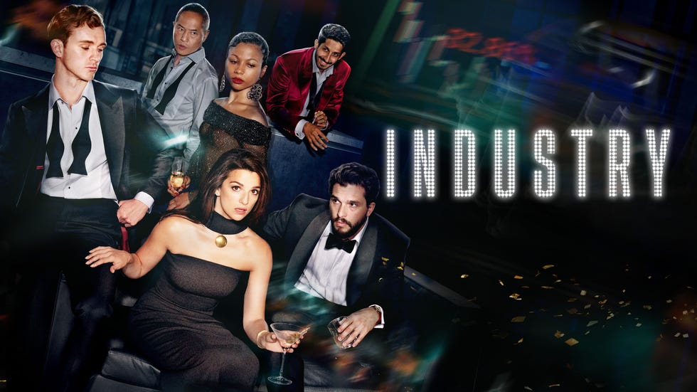 industry s3,key art,announcement,robert spearing harry lawtey, eric tao ken leung, harper stern myhala, yasmin kara hanani marisa abela, rishi ramdani sagar radia, henry muck kit harington,hbo,marc hom