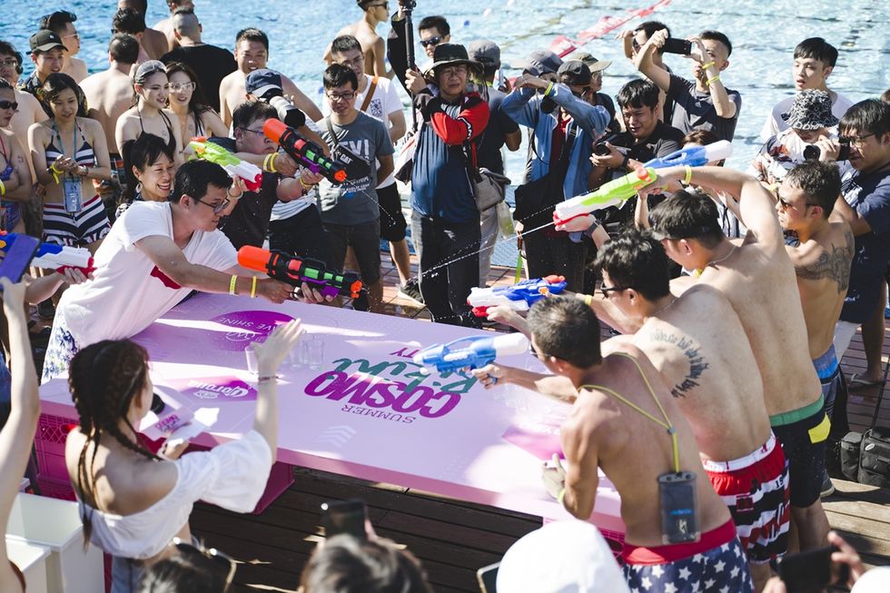 2020 cosmo summer bikini party 仲夏派對動物活動花絮