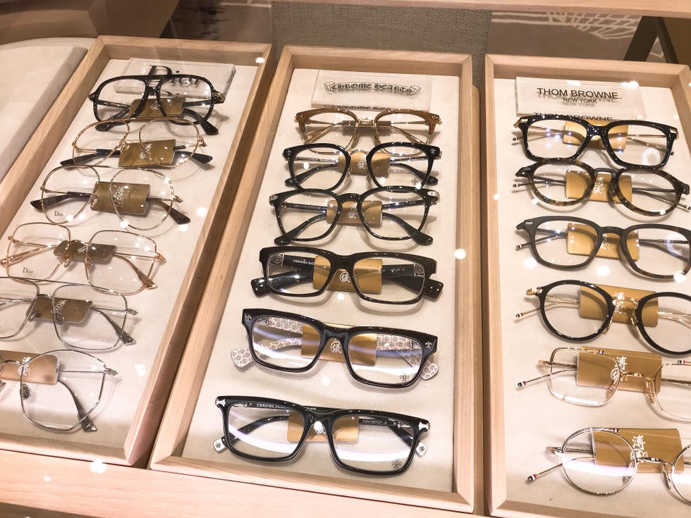 Eyewear, Glasses, Optometry, Vision care, Collection, Metal, 