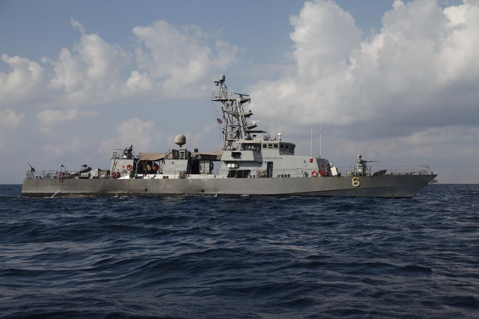 181215 a qm520 0069 gulf of oman dec 15, 2018 the cyclone class coastal patrol ship uss sirocco pc 6 patrols the gulf of oman sirocco is deployed to the us 5th fleet area of operations in support of naval operations to ensure maritime stability and security in the central region, connecting the mediterranean and the pacific through the western indian ocean and three strategic choke points us army photo by private first class preston hammonreleased