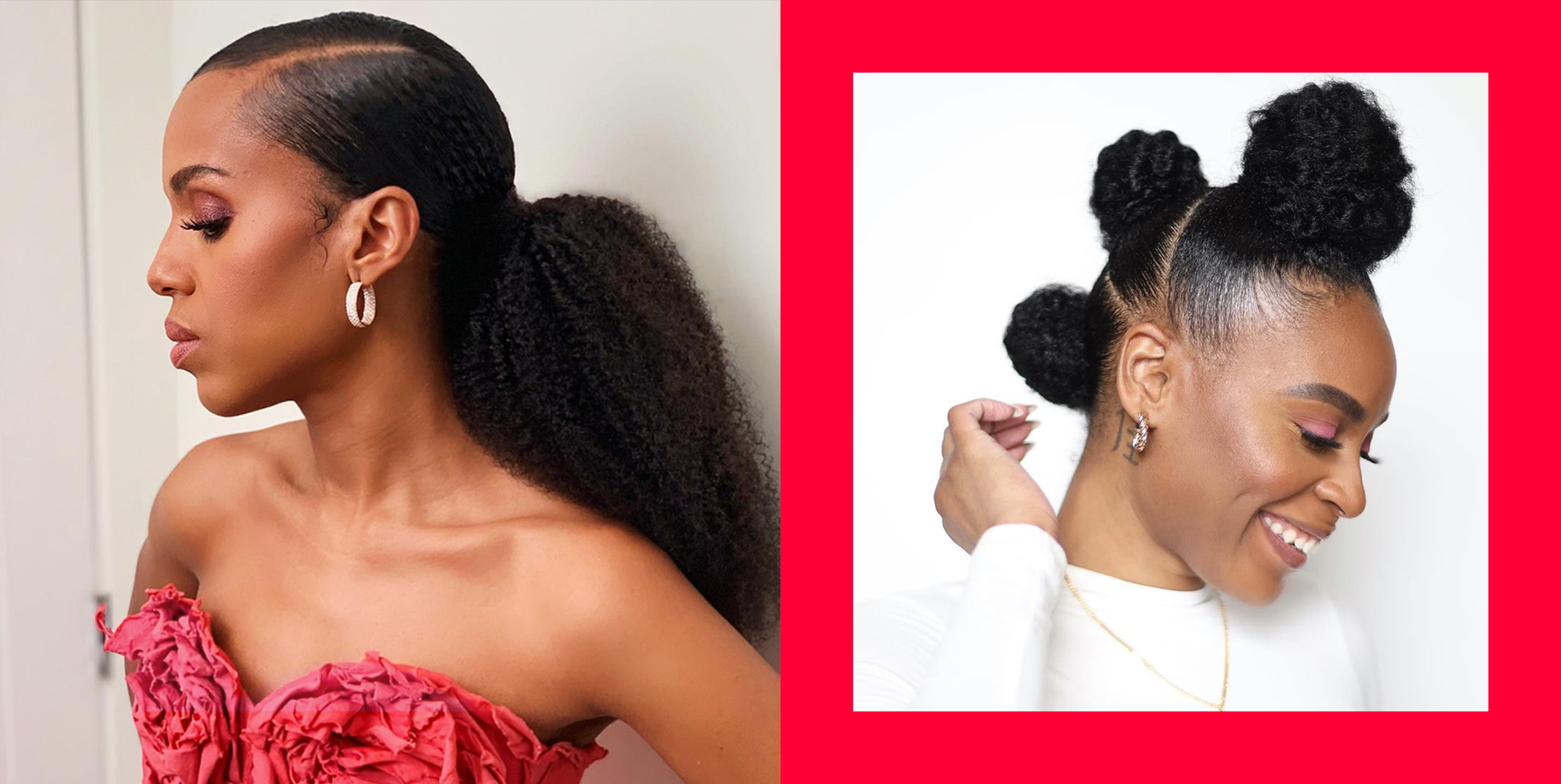 21 Chic and Easy Updo Hairstyles for Natural Hair  StayGlam
