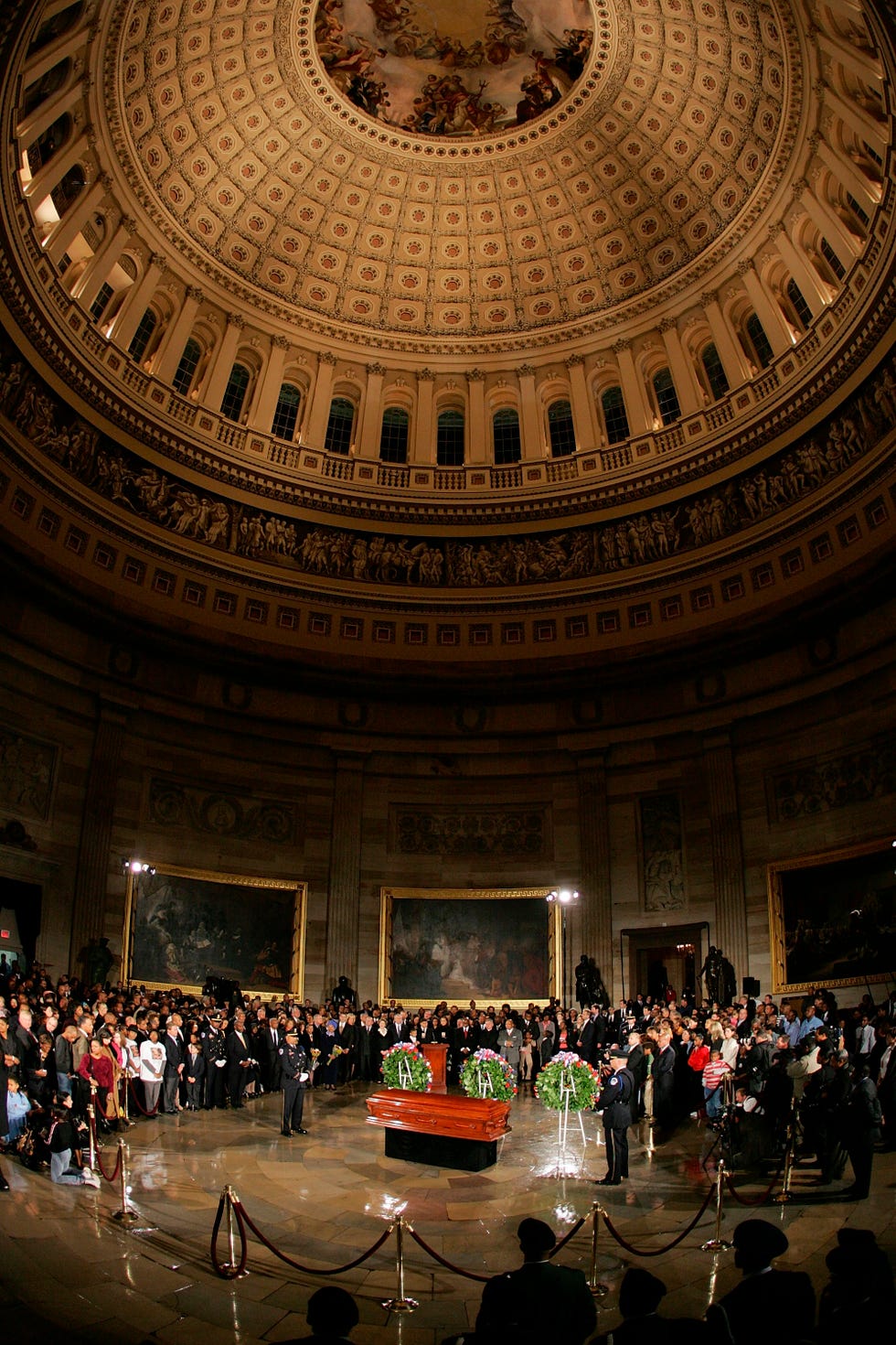 Rosa Parks' Body Lies In Honor At Nation's Capitol