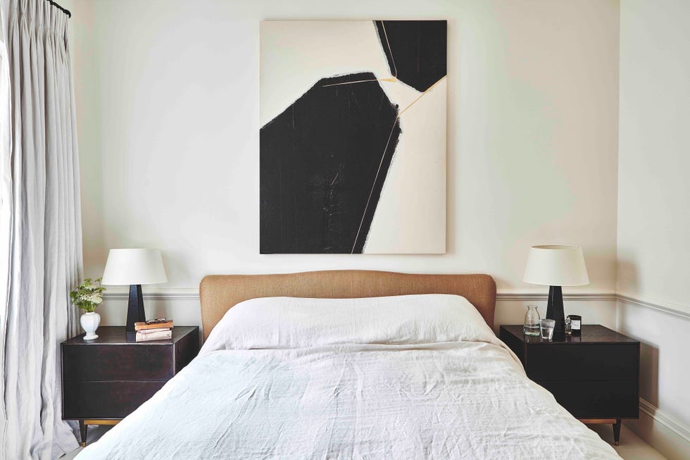 bedroom in hampstead designed by kerri lipsitz