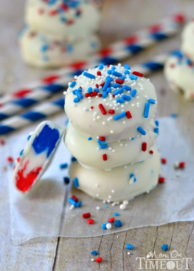 Fireworks Sugar Cookie Cake - Crazy for Crust