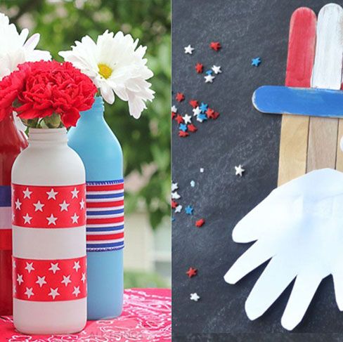 Patriotic 4th of July Painted Flower Pot • The Best Kids Crafts and  Activities