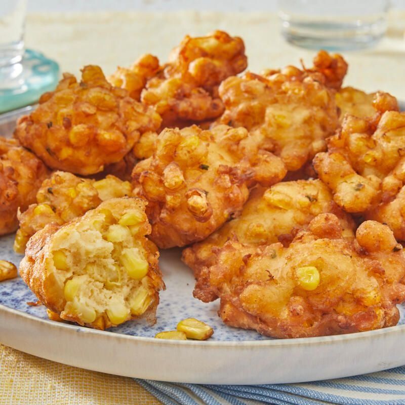 4th of july appetizers corn fritters