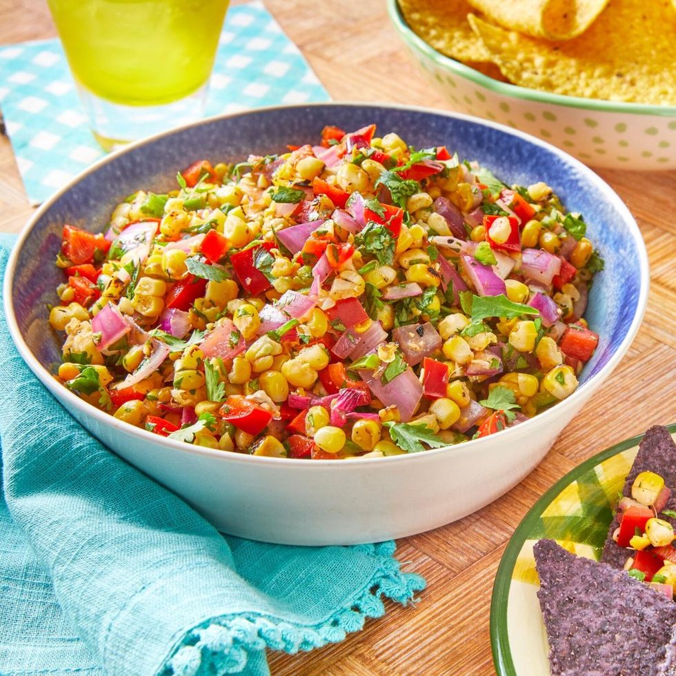 4th of july appetizers corn salsa