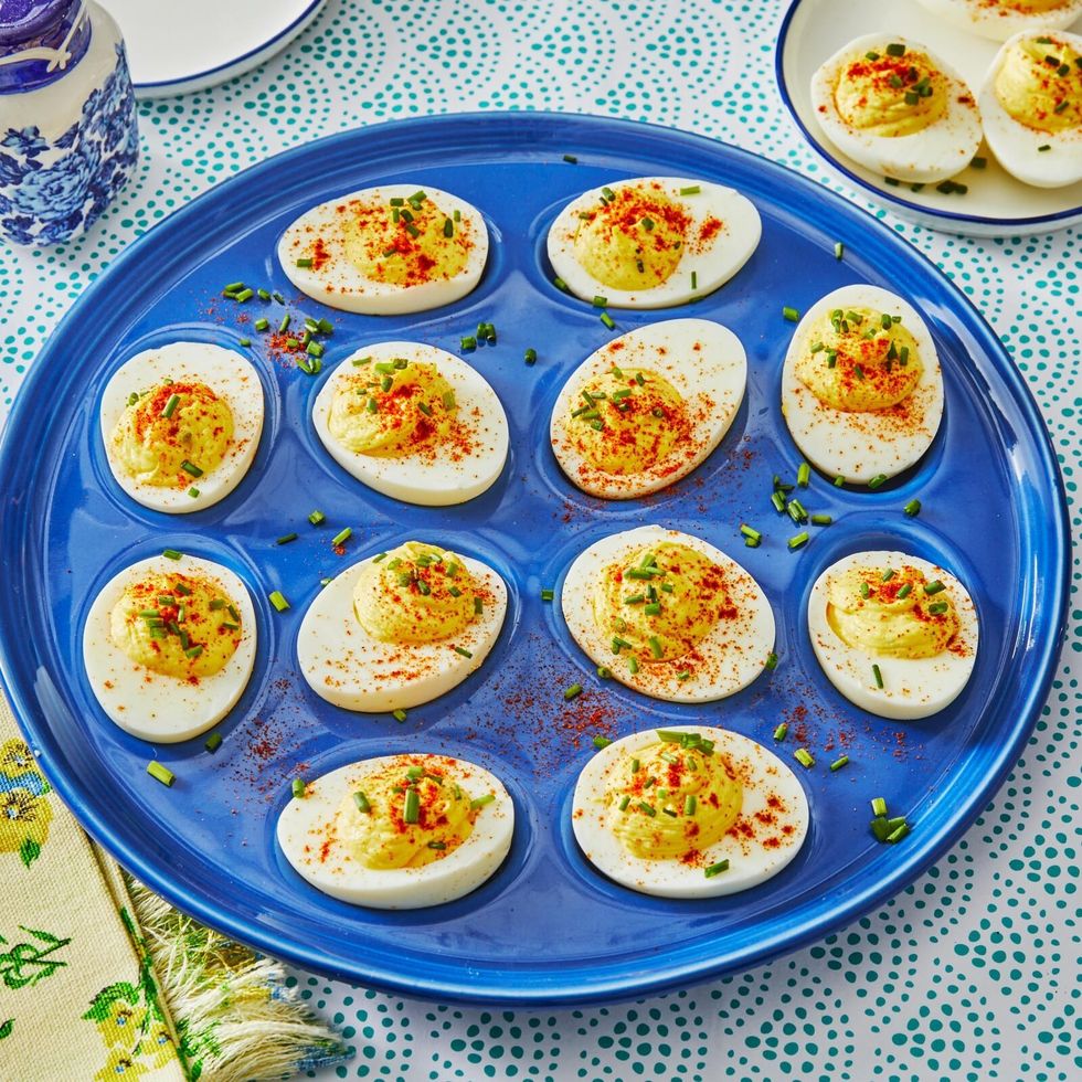 4th of july appetizers deviled eggs