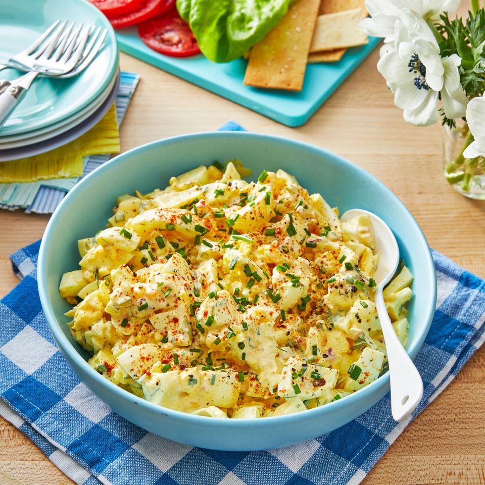 4th of july appetizers egg salad