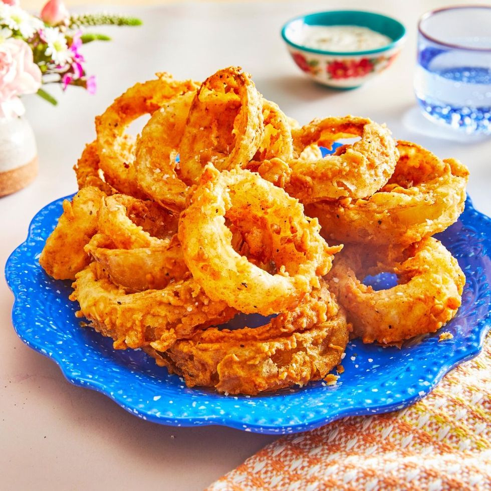 4th of july appetizers onion rings