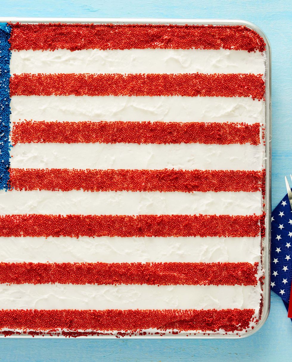 4th of july cakes american flag cake