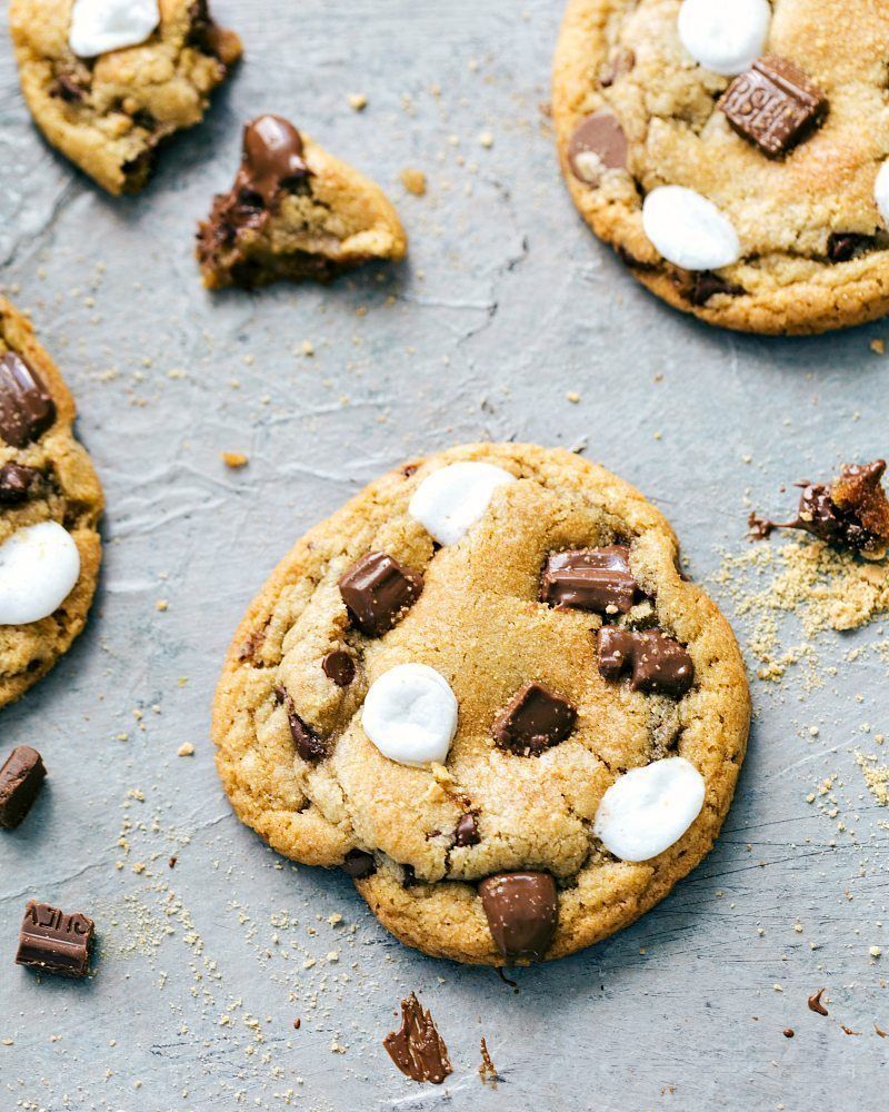 s’mores cookies