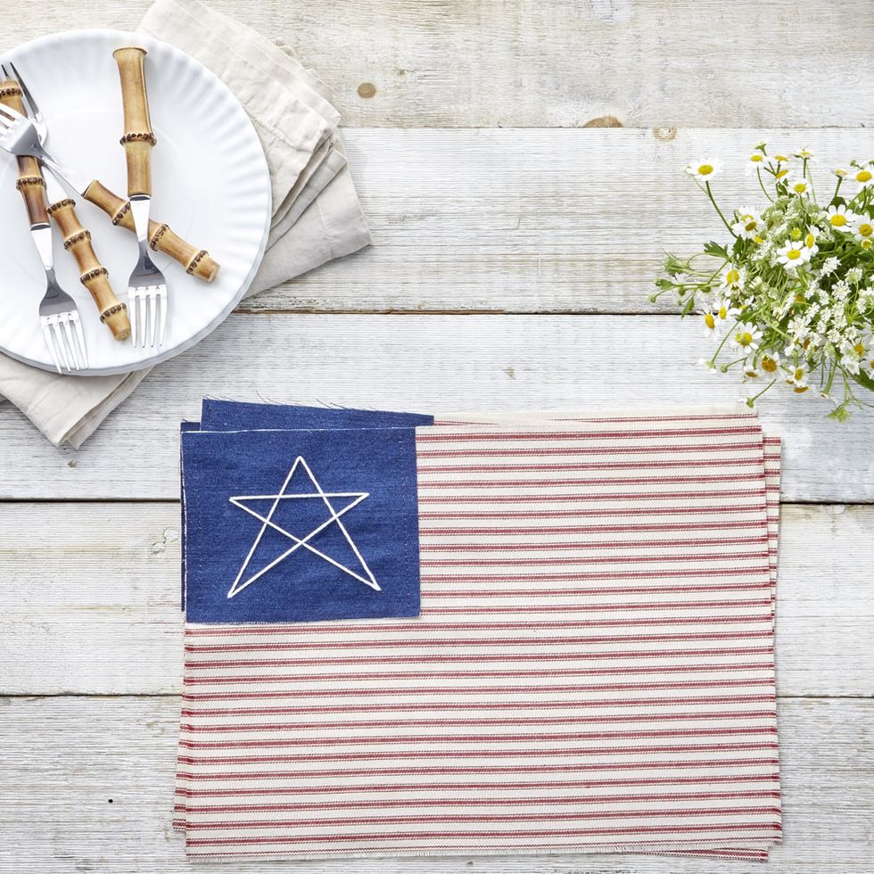 4th of july crafts placemat
