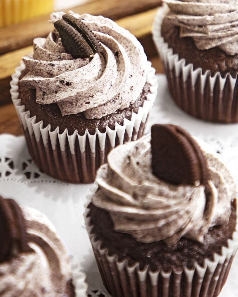 4th of july cupcakes cookies n cream cupcakes