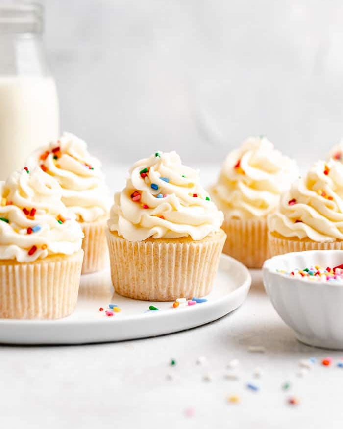 4th of july cupcakes vanilla cupcakes