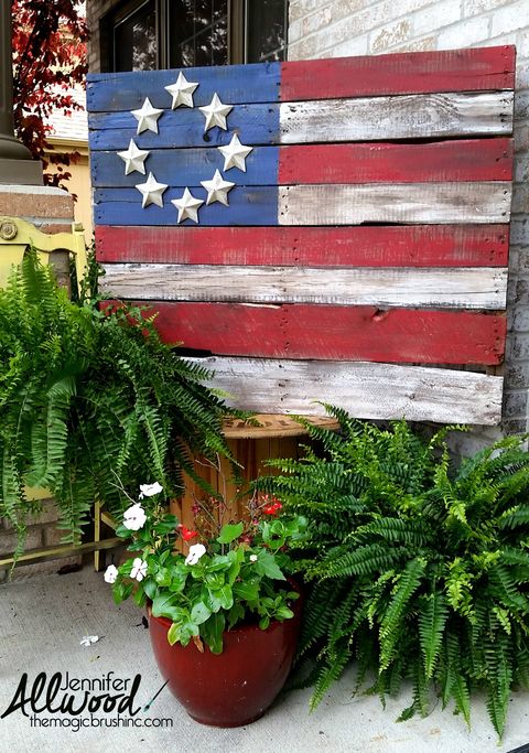 Flag of the united states, Flag, Red, Wall, Plant, Home, Flower, House, Holiday, 