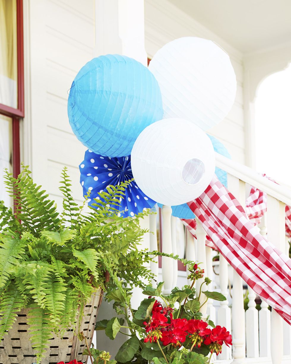 4th of july decorations planters