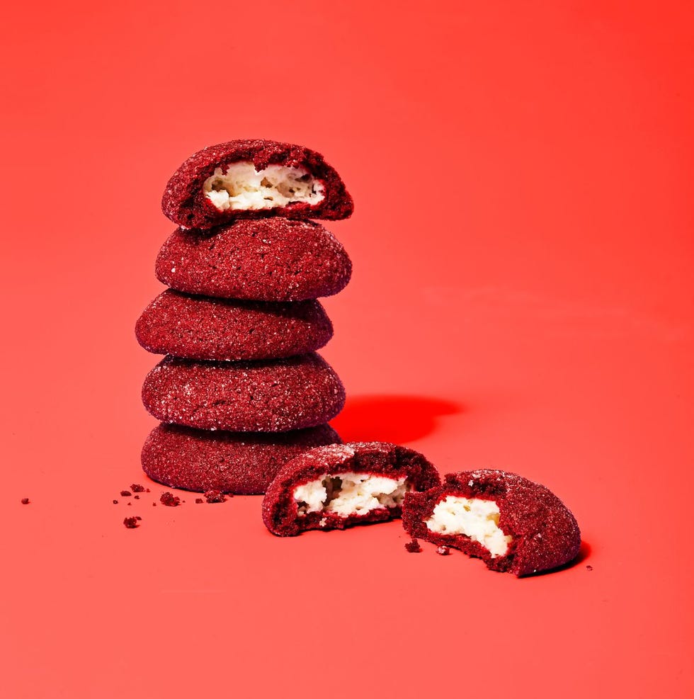 4th of july recipes stuffed red velvet cookies