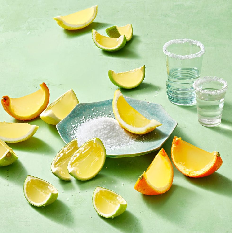margarita citrus wedge shots