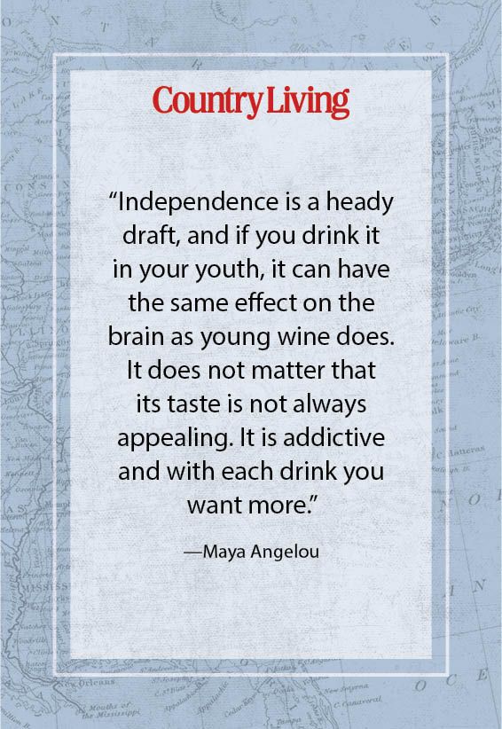 maya angelou quote about independence