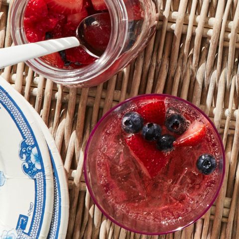 4th of july food berry sangria