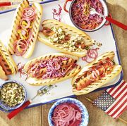 4th of july hot dogs