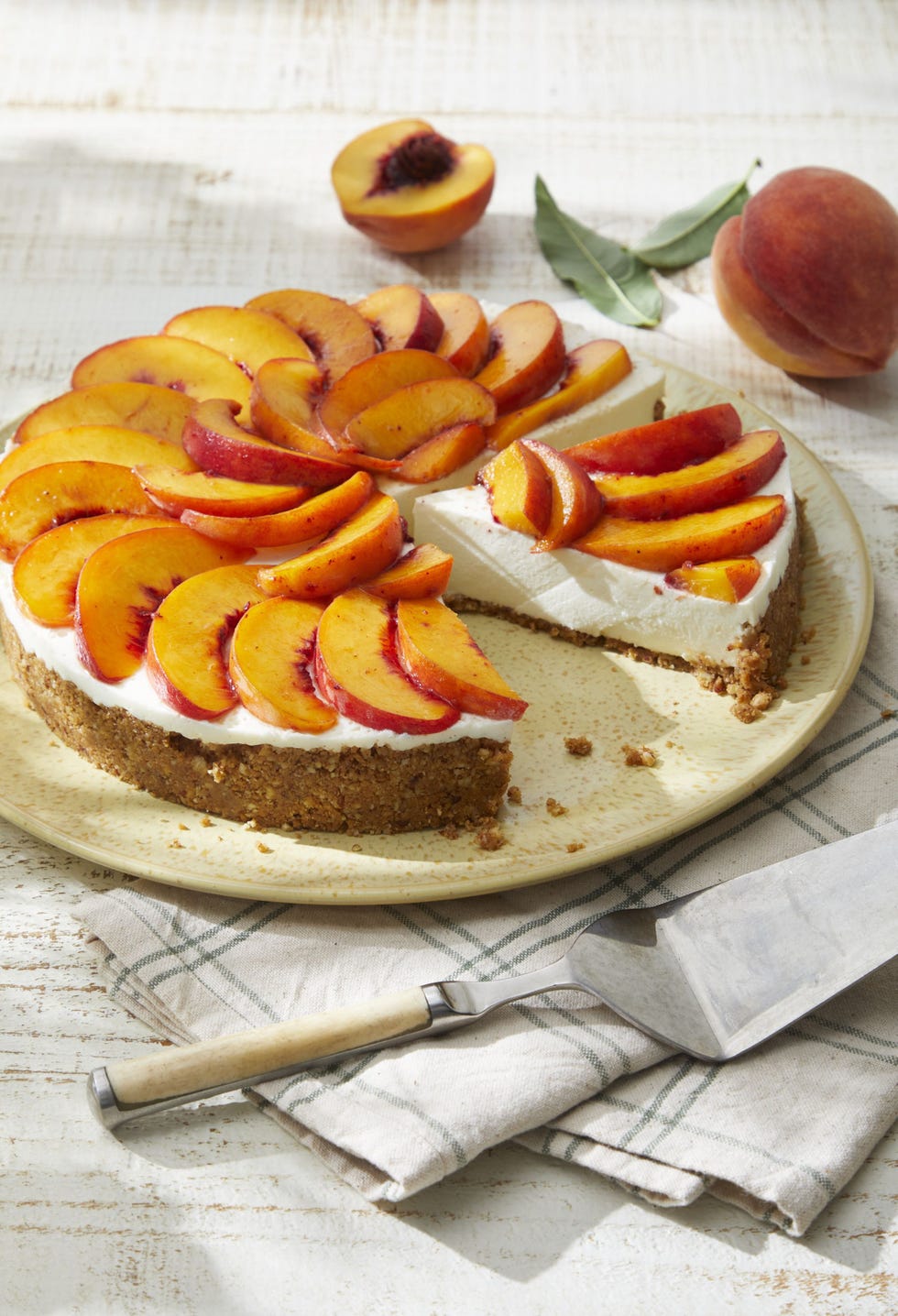 a cake with fruit on top