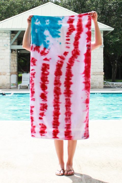 towel 4th of july crafts
