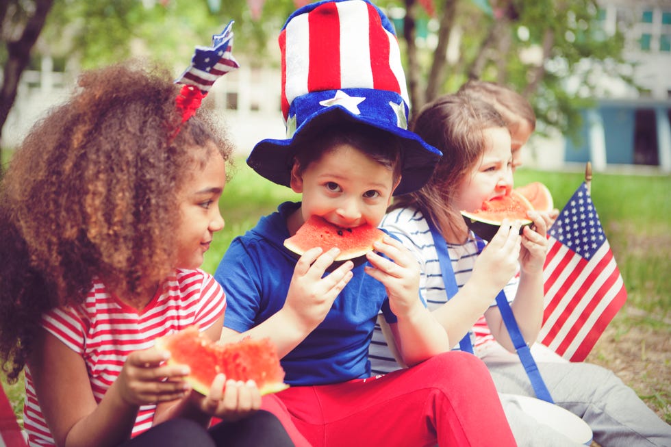 kids on 4th of july