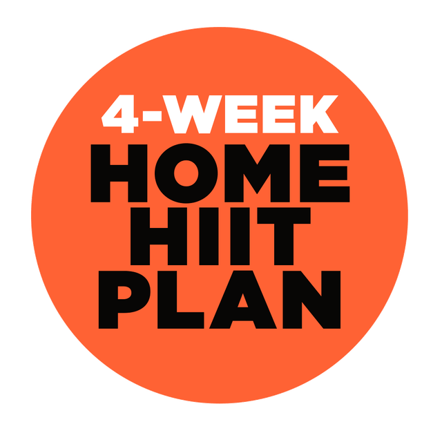 Hiit home discount workout plan pdf