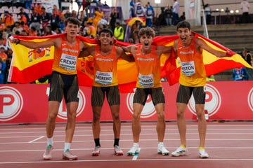 iker moreno helio marco aaron gaston oscar crespo 4x400m masculino sub20