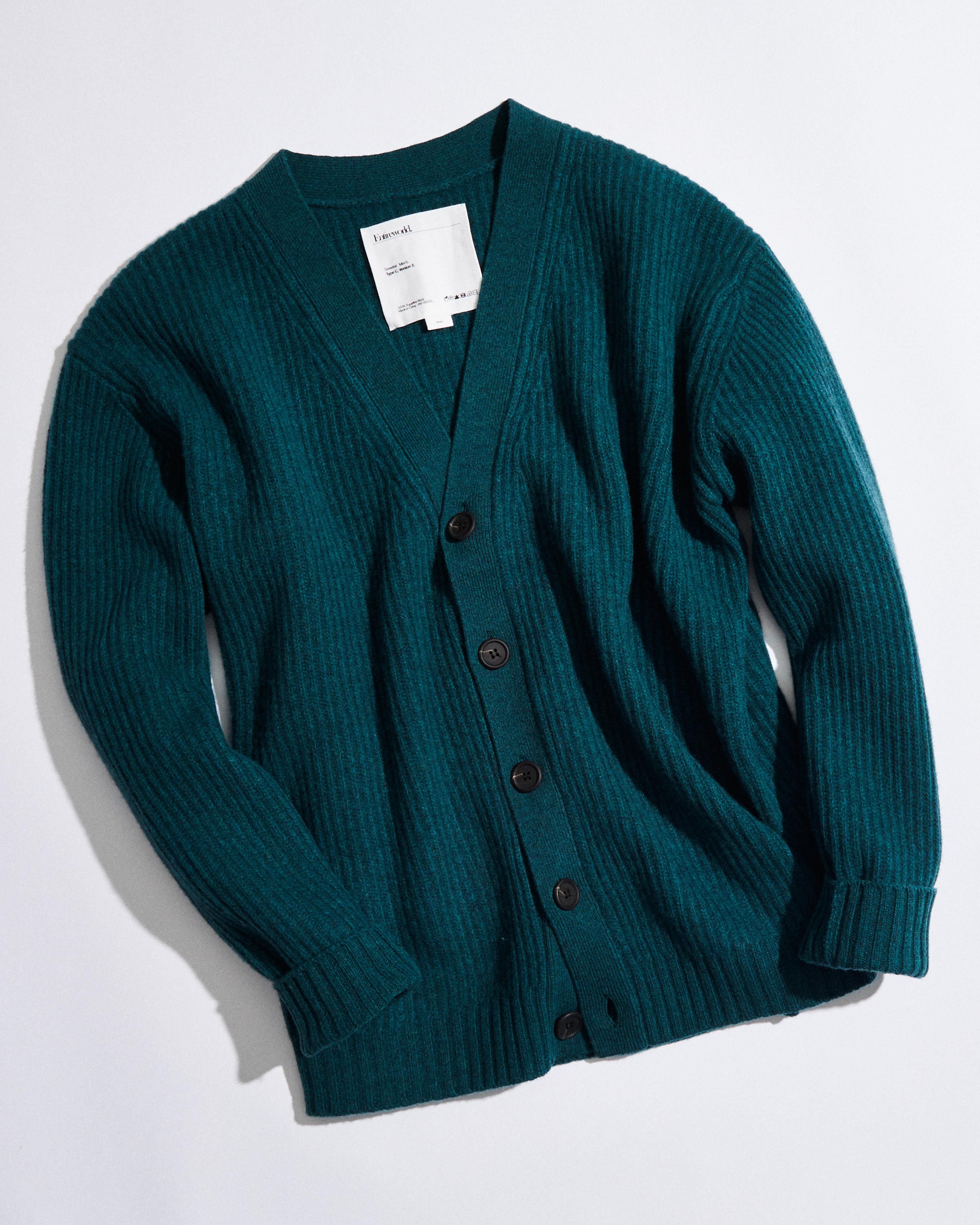 Fisherman on sale sweater cardigan