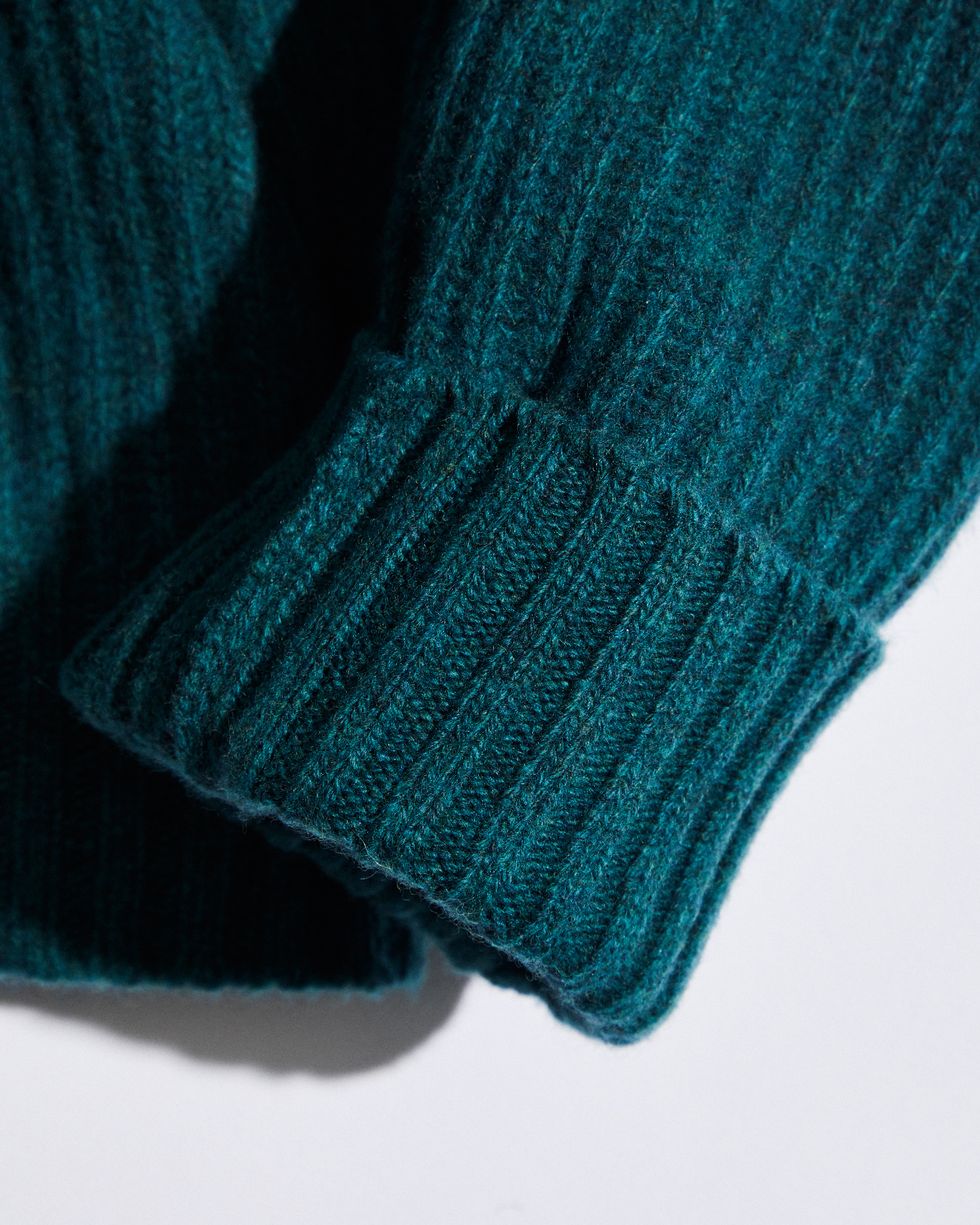 the superfine felted wool isn't too heavy, but still very cozy