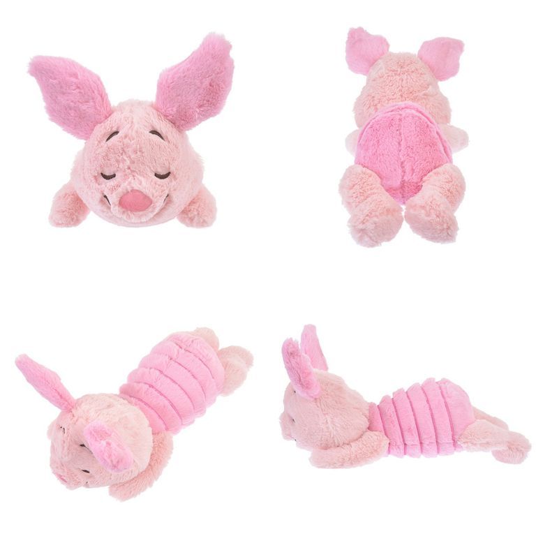 Pink, Product, Baby toys, Stuffed toy, Toy, Plush, Ear, Textile, Dog toy, Animal figure, 