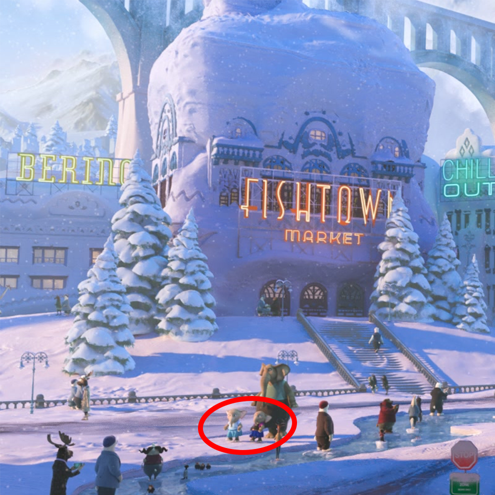 Disney Easter Eggs - Zootopia