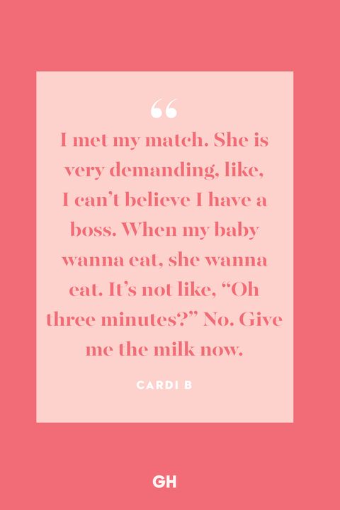 funny mom quote from cardi b