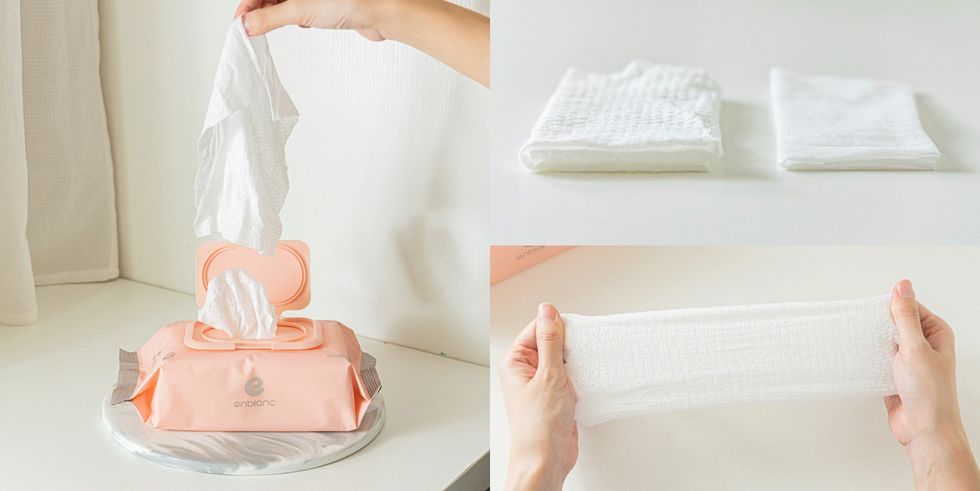濕紙巾界愛馬仕「韓國enblanc濕紙巾」不只美到像精品，純淨安心、柔軟舒適更是讓人一用秒沈船！
