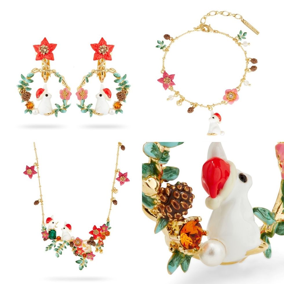 les néréides, 冬日聖誕, 項鍊,耳環,手鍊,繽紛飾品