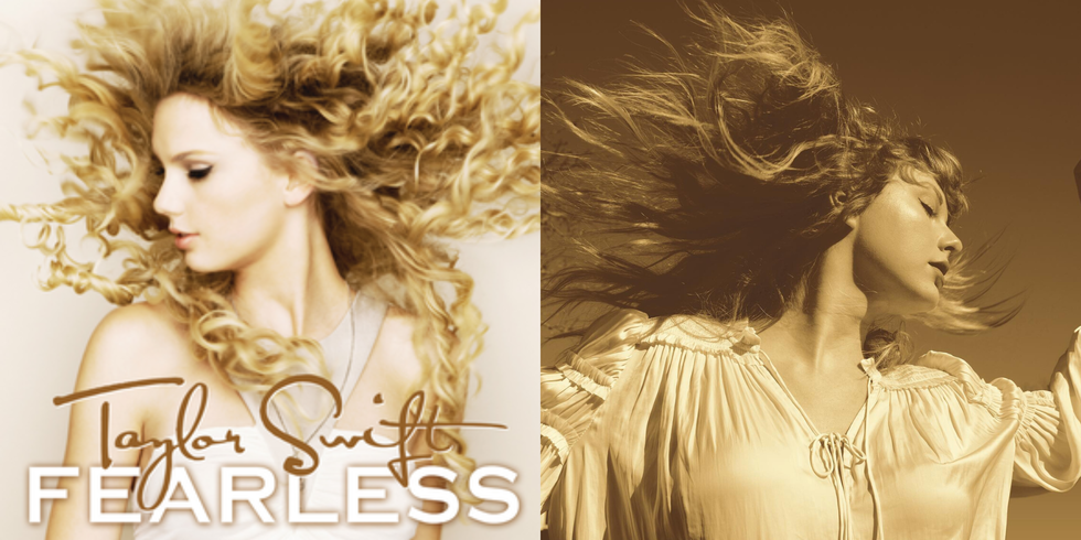 taylor swift fearless album cover taylor's version