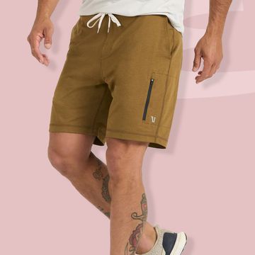 a man's legs and shorts