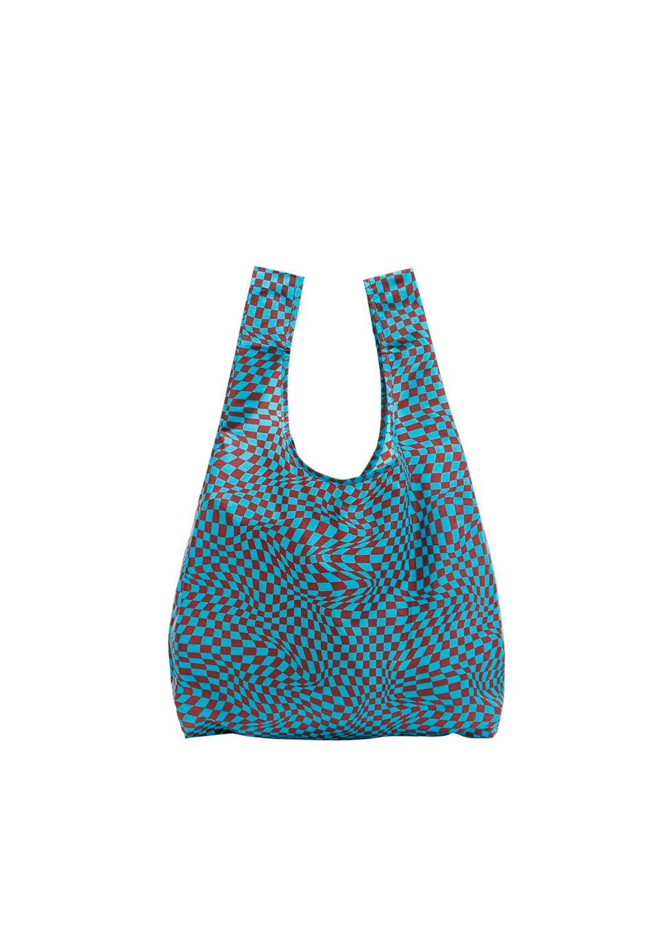 baggu ‘sky tripper checker’ bag goodhood