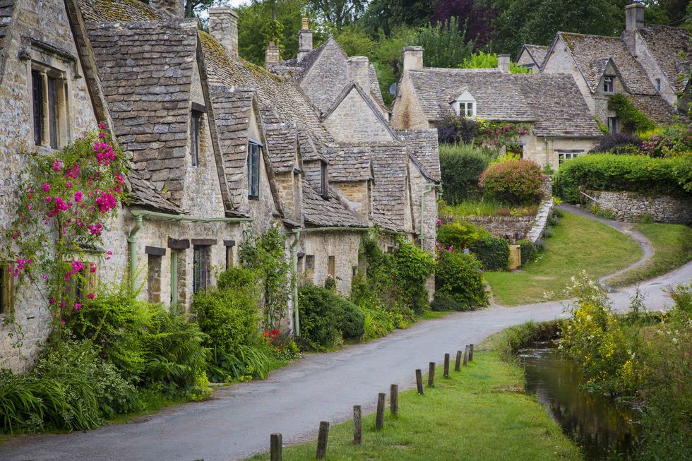 bibury is a village and civil parish in gloucestershire, england it is situated on the river coln, about 6 5 miles 10 5km northeast of cirencester a picture of bibury is seen on the inside cover of all united kingdom passports, making it the most depicted village in the world