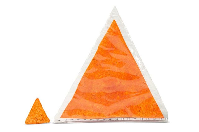Orange, Cone, Triangle, Triangle, 