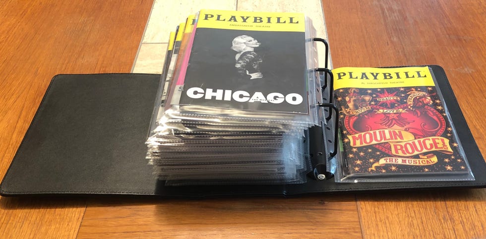 playbill binder