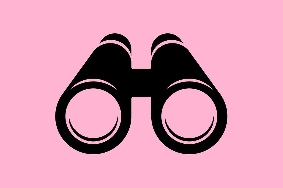 Pink, Binoculars, Nose, Font, Glasses, Clip art, Design, Illustration, Circle, Material property,