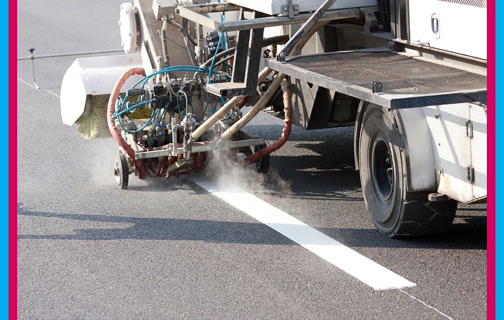 Road Marking Vehicle  