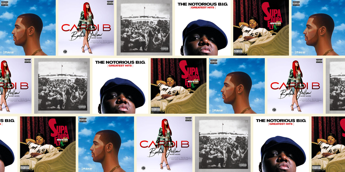 various hip hop album covers