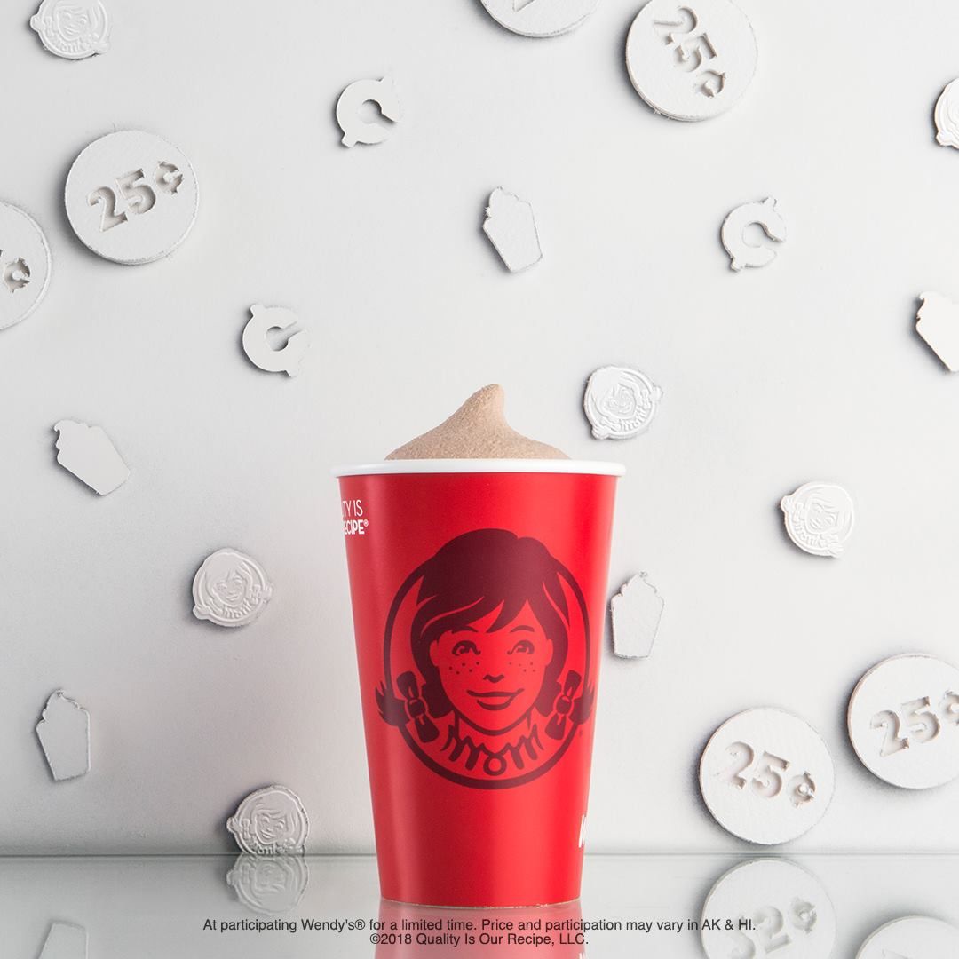 Wendy's Is Bringing Back The 50-Cent Small Frosty Deal For Summer