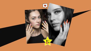mujeres con las uñas pintadas de colores