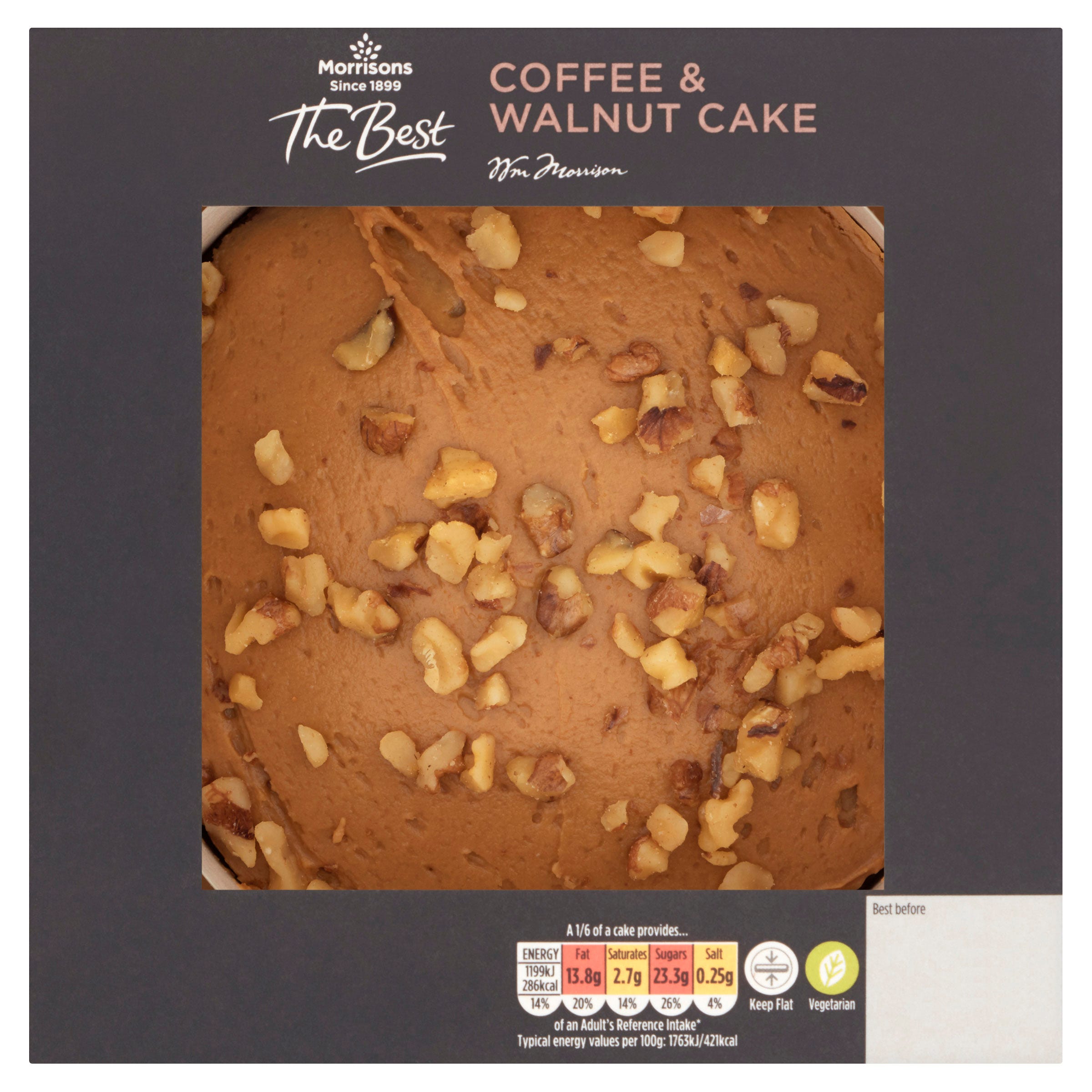 Best coffee & walnut cake